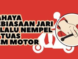 INFOGRAFIS: Bahaya Kebiasaan Jari Selalu Nempel Ke Tuas Rem Kendaraan Bermotor Roda Dua