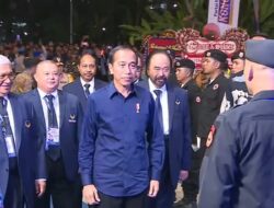 Ketika Kader Nasdem Teriak Nama Anies Di Jokowi Tiba Di Kongres Nasdem