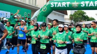 Ribuan Pelari Meriahkan Event Berlarilah Jawara Run 2024