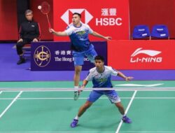 Singkirkan Pasangan Malaysia, Sabar/Reza Tantang Leo/Bagas Di Semifinal Hong Kong Open 2024